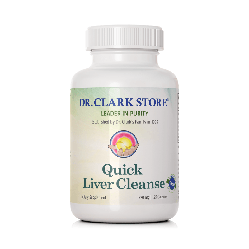 Dr. Clark Store Quick Liver  Cleanse, 125 capsules