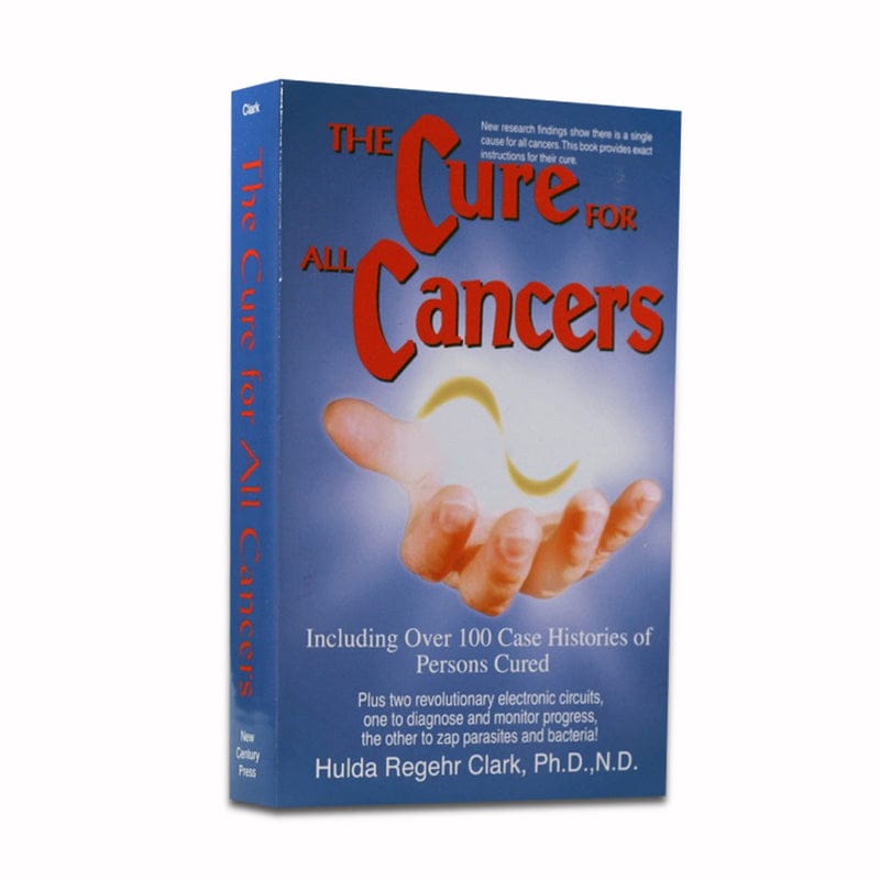 Book – The Cure for All Cancers by Dr. Hulda Clark (front cover)