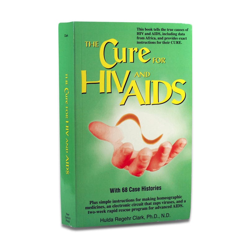 Book – The Cure for HIV & AIDS by Dr. Hulda Clark (front cover)