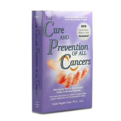 Book – The Cure and Prevention of All Cancers by Dr. Hulda Clark (front cover)