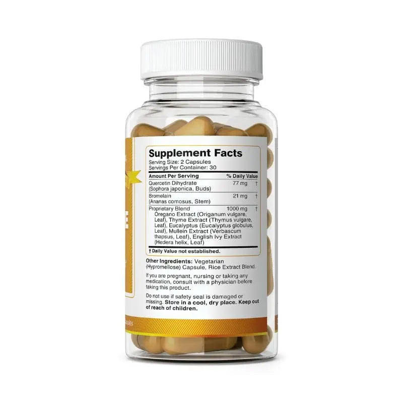 Bernard Jensen Products Breathe supplement facts