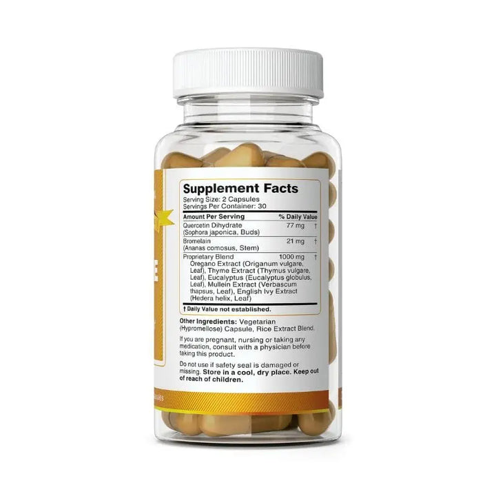 Bernard Jensen Products Breathe supplement facts