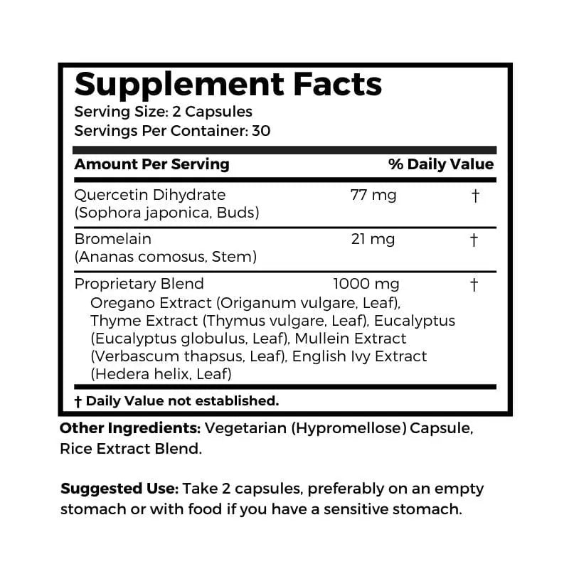 Bernard Jensen Products Breath, 60 vegetarian capsules