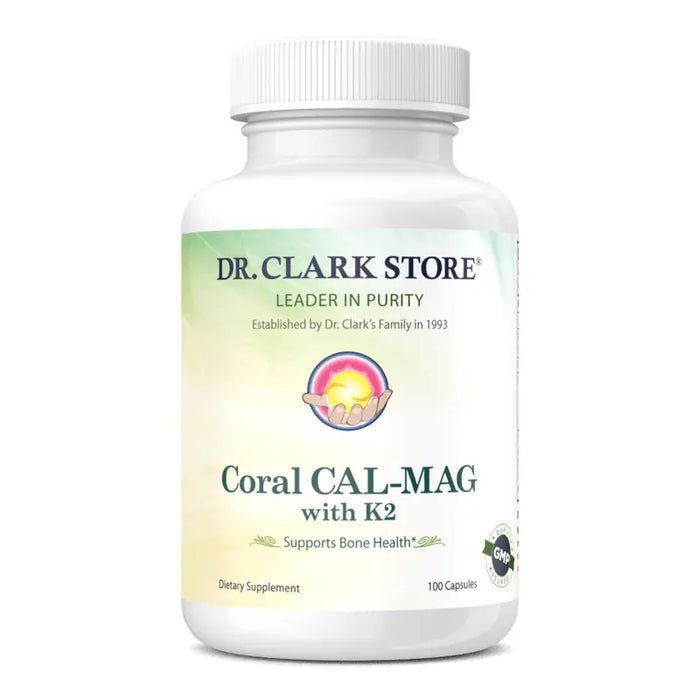 Dr. Clark Store Coral CAl-MAG with K2, 100 capsules