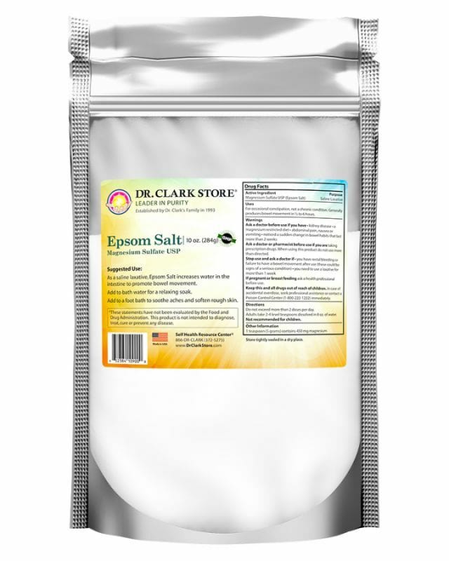 Dr. Clark Store Epsom Salt, 10 oz.
