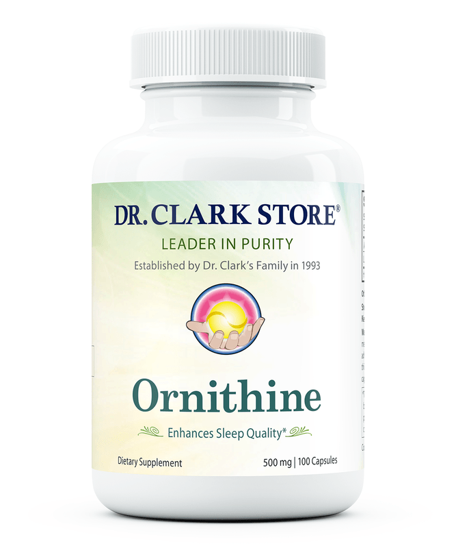Dr. Clark Store Ornithine, 500 mg, 100 capsules