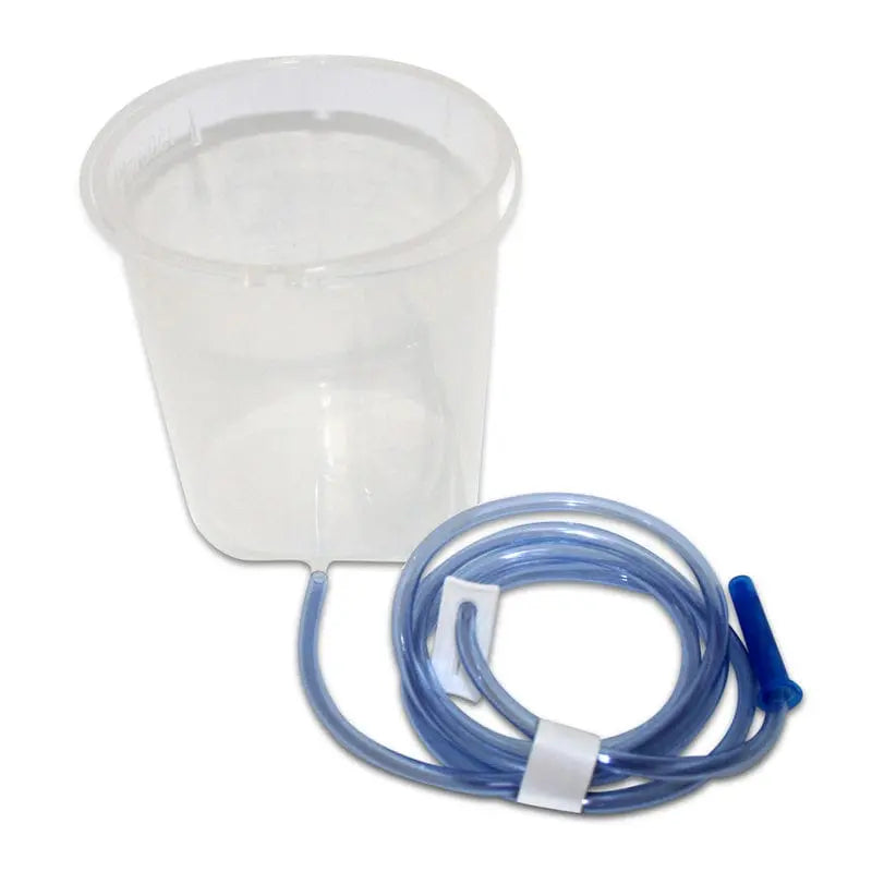 Enema bucket and tube