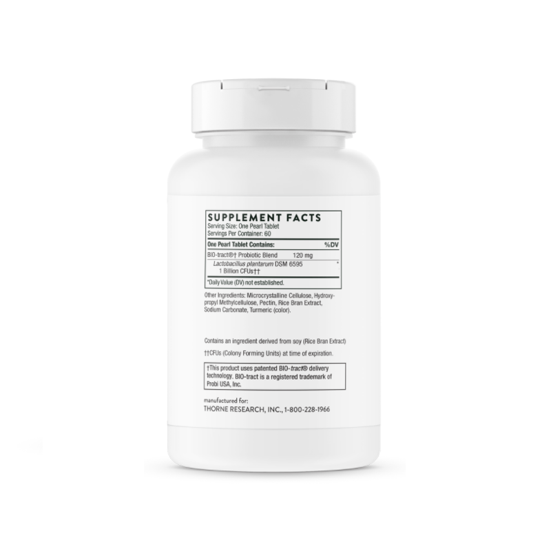 Thorne Research FloraPro-LP Probiotic supplement facts and ingredients