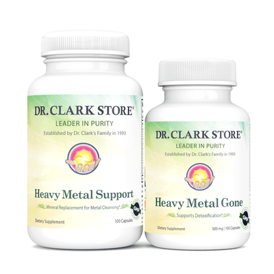 Dr. Clark Store Heavy Metal Cleanse, 2 items