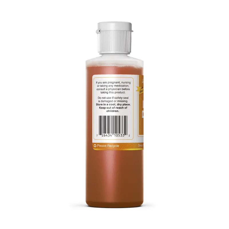 Bernard Jensen Products Liqui-Dulse, warning and storage instructions