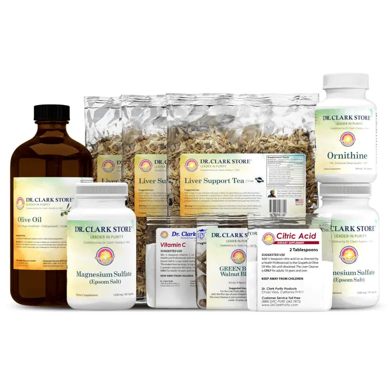 Dr. Clark Store Liver and Gallbladder Cleanse and Flush (10 items)