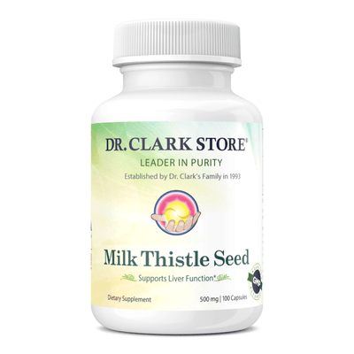 Dr. Clark Store Milk Thistle Seed, 500 mg, 100 capsules