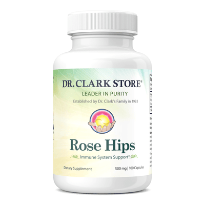 Dr. Clark Store Rose Hips capsules, 500 mg, 100 capsules