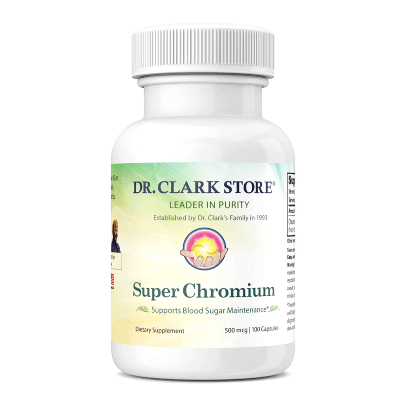 Dr. Clark Store Super Chromium, 500 mcg, 100 capsules