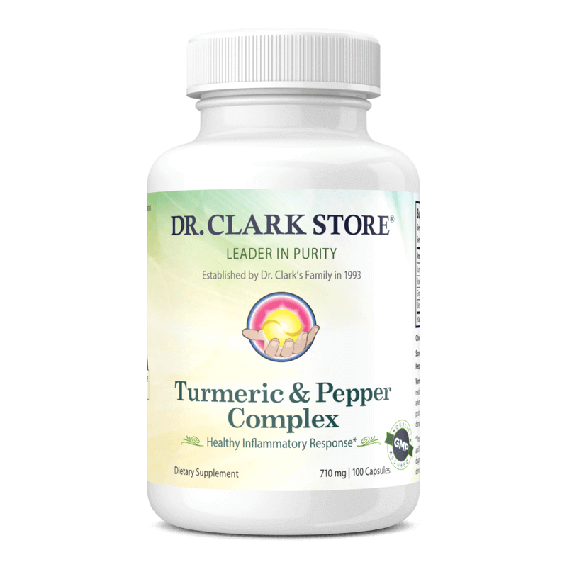 Dr. Clark Store Turmeric & Pepper Complex, 710 mg, 100 capsules