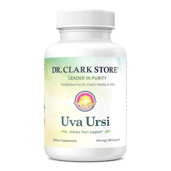 Dr. Clark Store Uva Ursi, 500 mg, 100 capsules