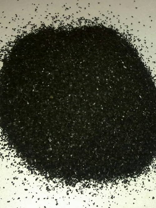 Loose granular bone charcoal (hydroxyapatite)